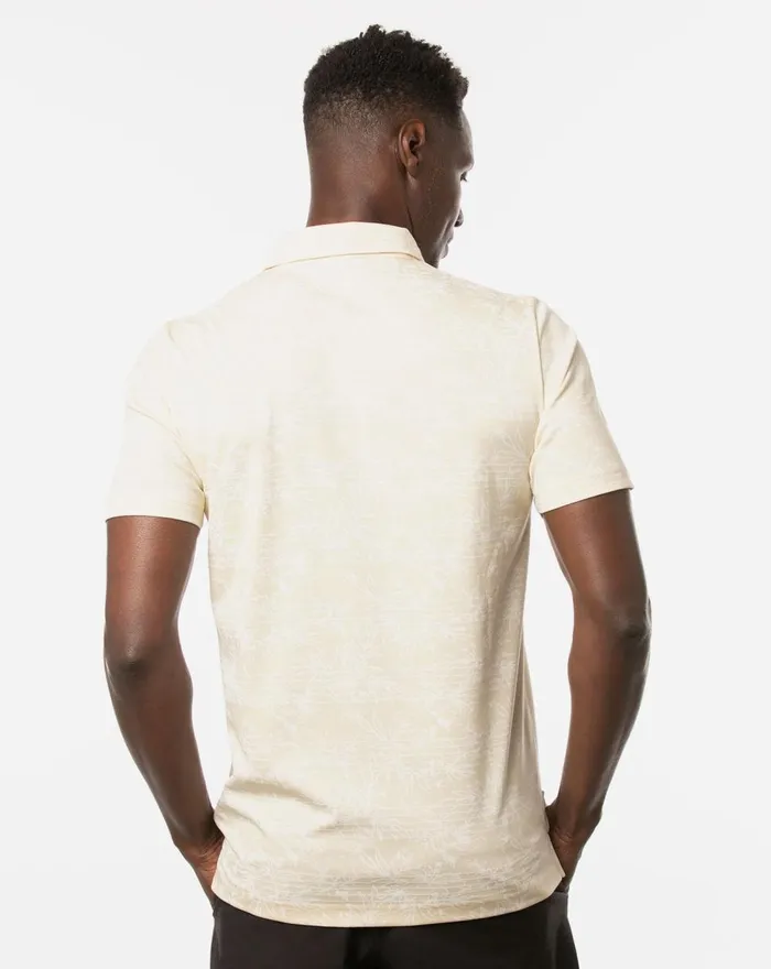 Men Polos TravisMathew ON PORPOISE POLO Heather Pale Sunset