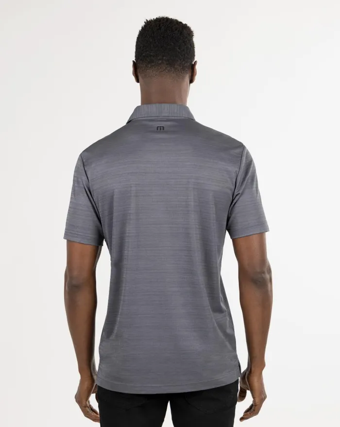 Men Polos TravisMathew RAINY DAYS POLO Heather Dark Grey