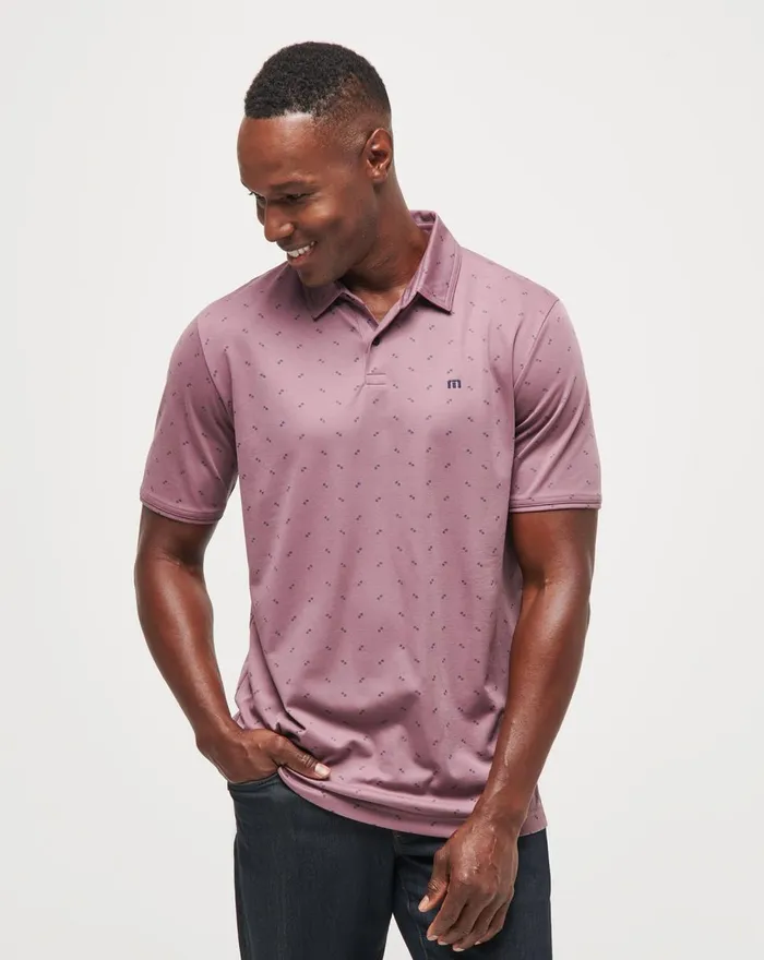 Men Polos TravisMathew TOURISM POLO Flint