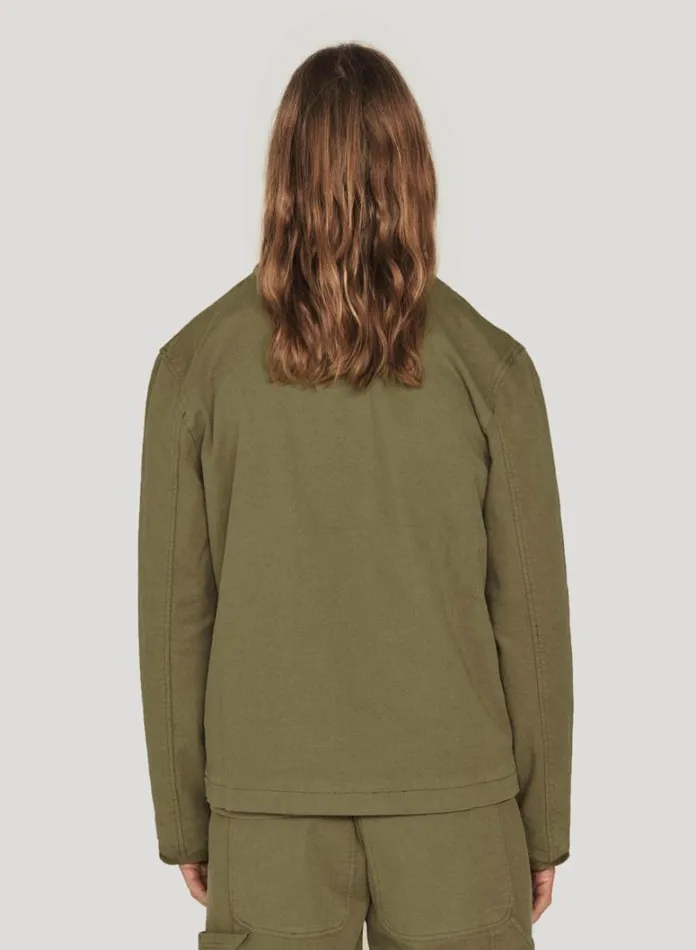 Mens Outerwear YMC Groundhog Jacket Olive
