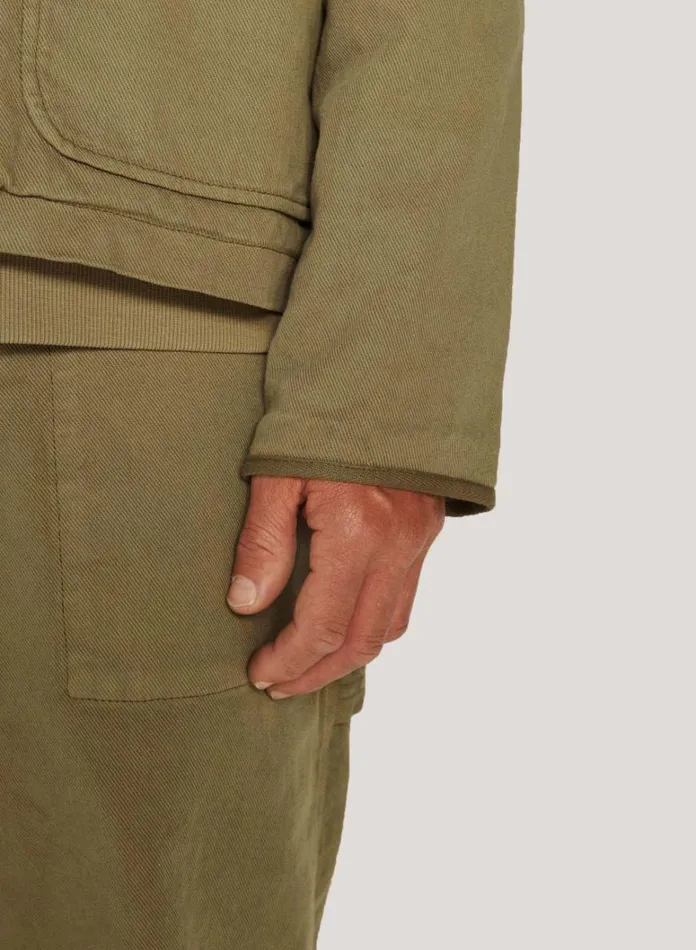 Mens Outerwear YMC Groundhog Jacket Olive
