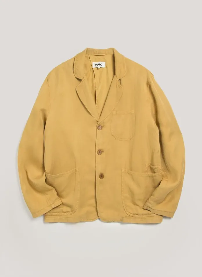 Mens Outerwear YMC Scuttlers Jacket Sand