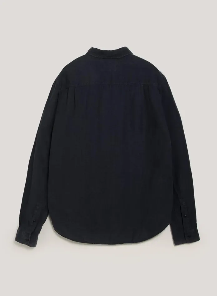 Mens Shirts YMC Curtis Shirt Navy