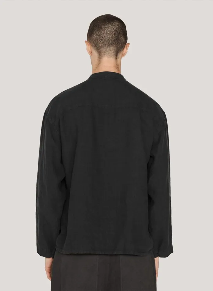Mens Shirts YMC Hawkeye Shirt Black