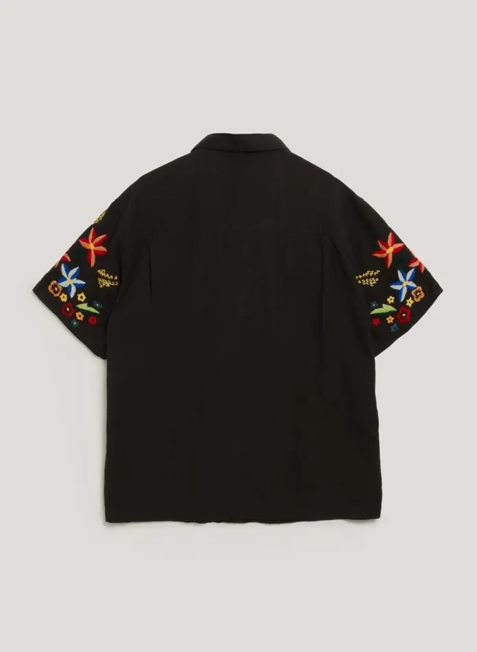 Mens Shirts YMC Idris Shirt Black