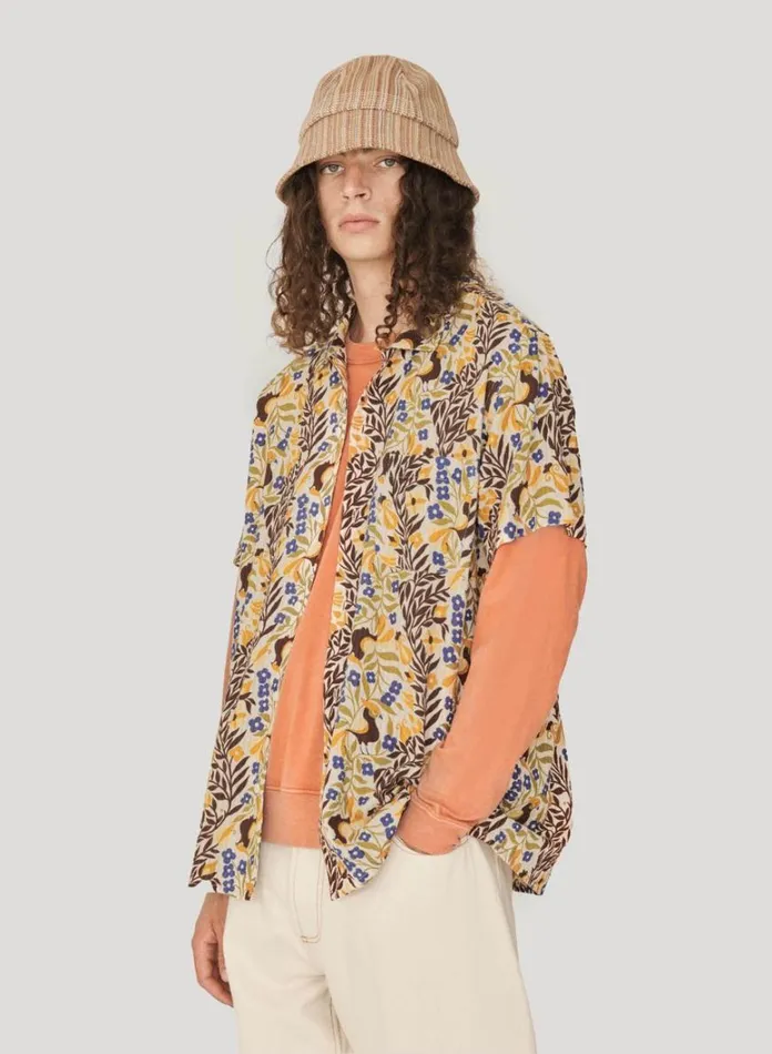 Mens Shirts YMC Malick Shirt Multi