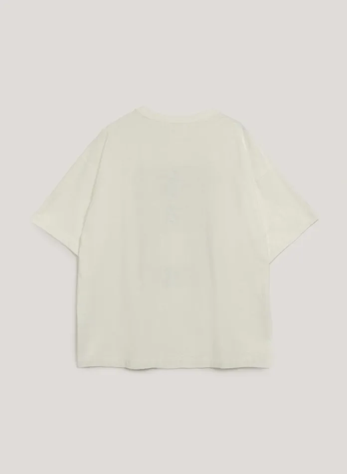 Mens TShirts YMC Its Out There T Shirt White