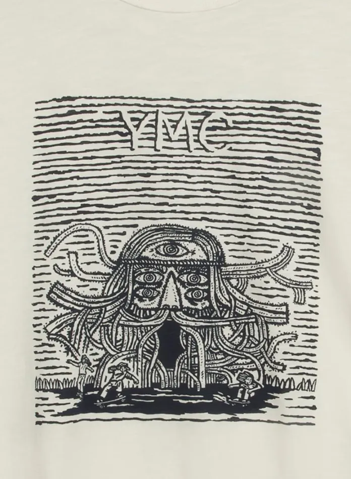 Mens TShirts YMC Mystery Machine T Shirt White