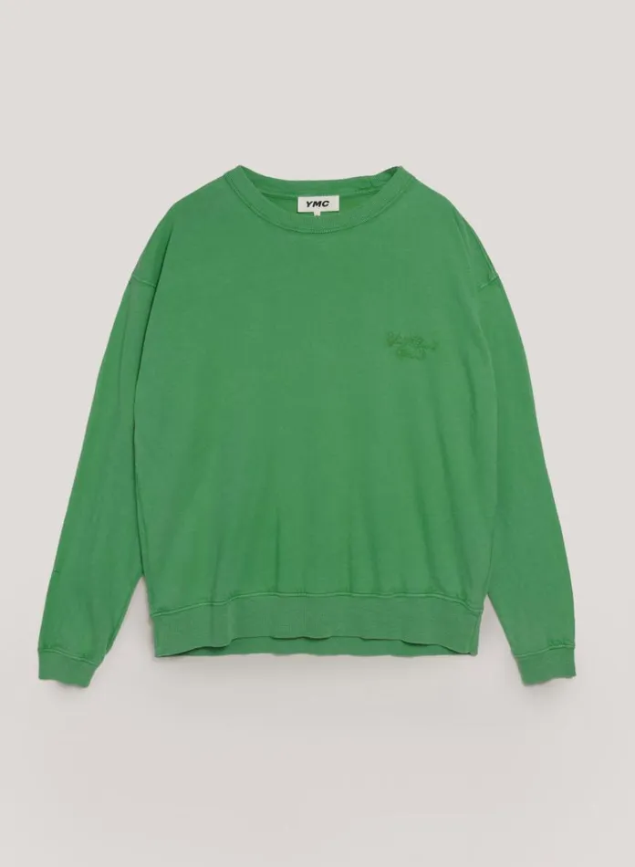 Mens TShirts YMC Zephyr T Shirt Green