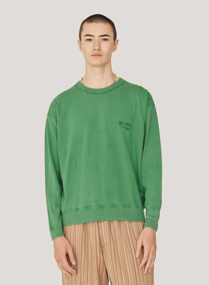 Mens TShirts YMC Zephyr T Shirt Green