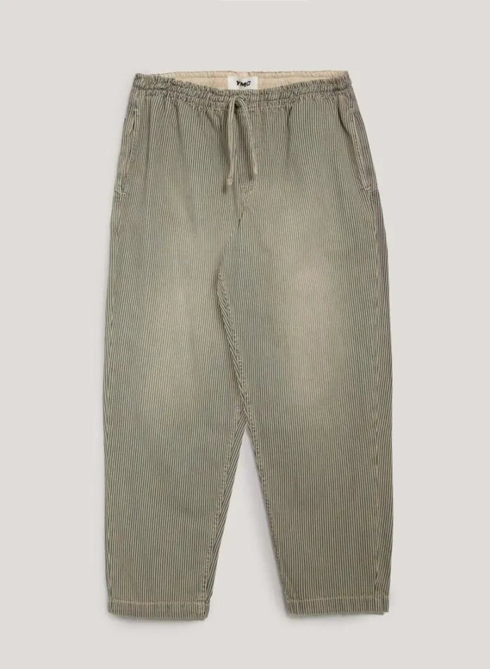 Mens Trousers YMC Alva Skate Trouser Blue Multi