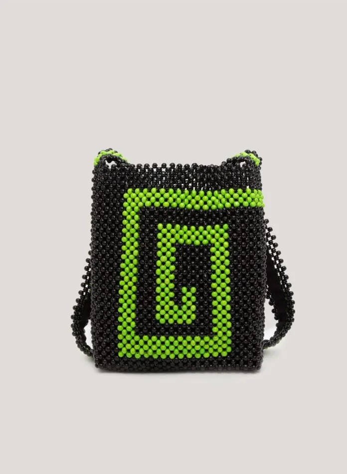 MensWomens Bags and Wallets YMC Pilgrim Bag Black Multi