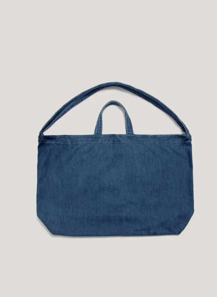 MensWomens Denim YMC Tote Bag Indigo