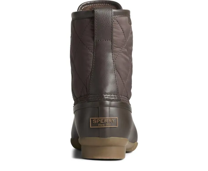 Men Saltwater Nylon Duck Boot Brown Sperry Boots Men Saltwater Nylon Duck Boot Brown Sperry Boots