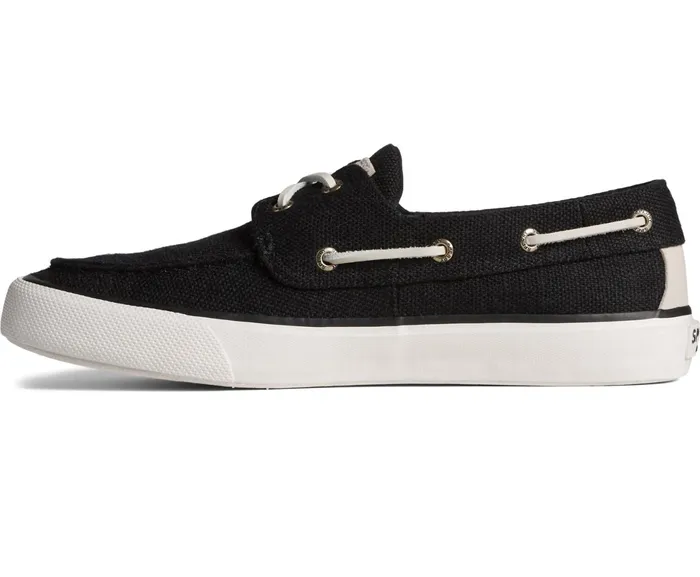 Men SeaCycled Bahama II Baja Sneaker Black Sperry Sneakers Men SeaCycled Bahama II Baja Sneaker Black Sperry Sneakers