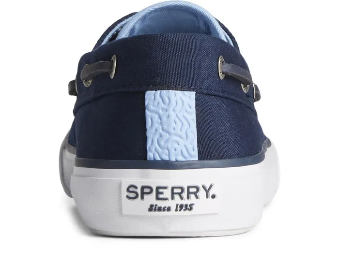 Men SeaCycled Bahama II Canvas Sneaker Navy Sperry Sneakers Men SeaCycled Bahama II Canvas Sneaker Navy Sperry Sneakers