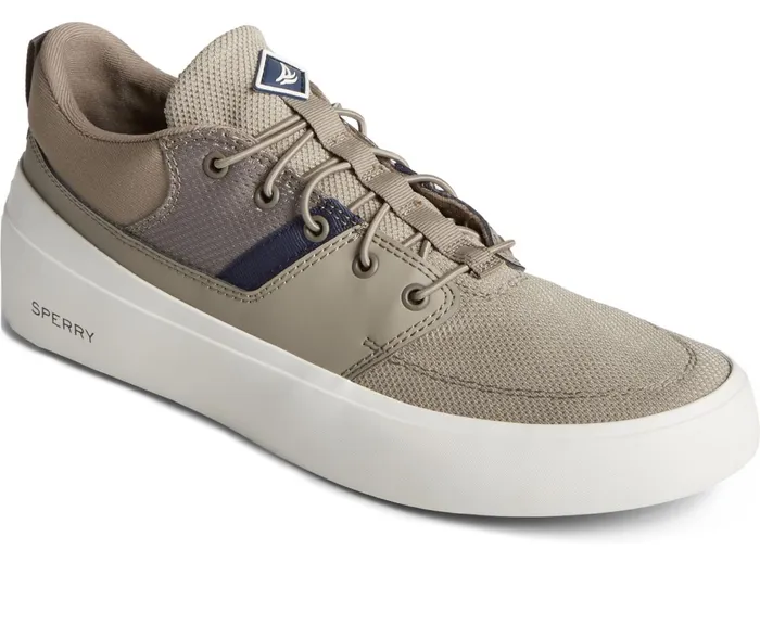 Men SeaCycled Fairlead Sneaker Taupe Sperry Sport Men SeaCycled Fairlead Sneaker Taupe Sperry Sport