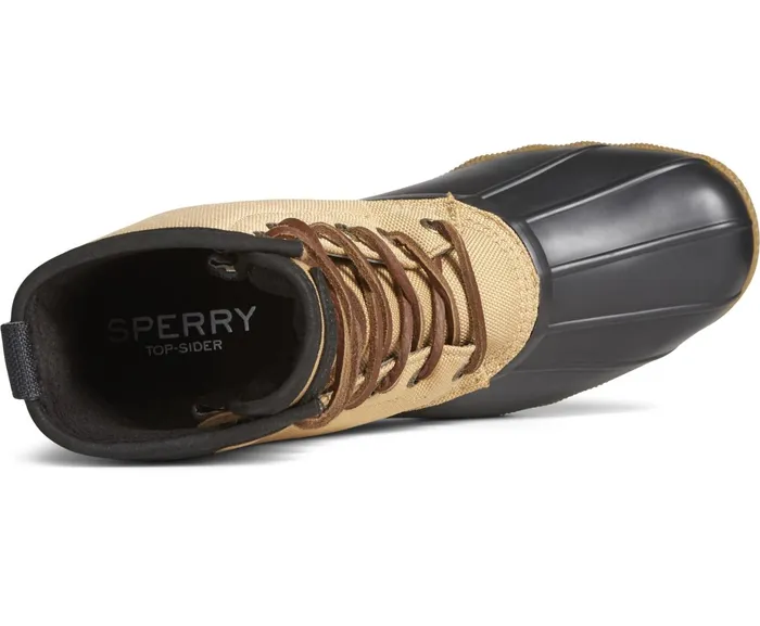 Men SeaCycled Saltwater Duck Boot Black Sperry Boots Men SeaCycled Saltwater Duck Boot Black Sperry Boots