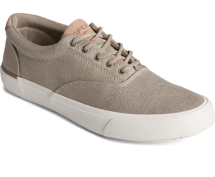 Men SeaCycled Striper II CVO Baja Sneaker Taupe Sperry Sneakers Men SeaCycled Striper II CVO Baja Sneaker Taupe Sperry Sneakers