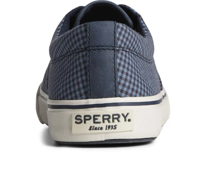 Men SeaCycled Striper II CVO Gingham Sneaker Blue Sperry Sneakers Men SeaCycled Striper II CVO Gingham Sneaker Blue Sperry Sneakers