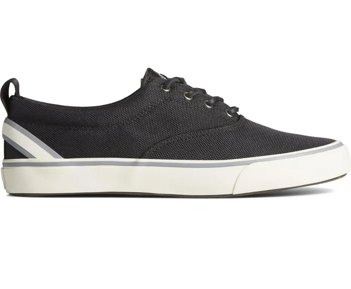 Men SeaCycled Striper II CVO Sneaker Black Sperry Sneakers