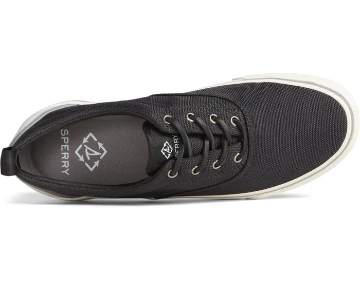 Men SeaCycled Striper II CVO Sneaker Black Sperry Sneakers Men SeaCycled Striper II CVO Sneaker Black Sperry Sneakers