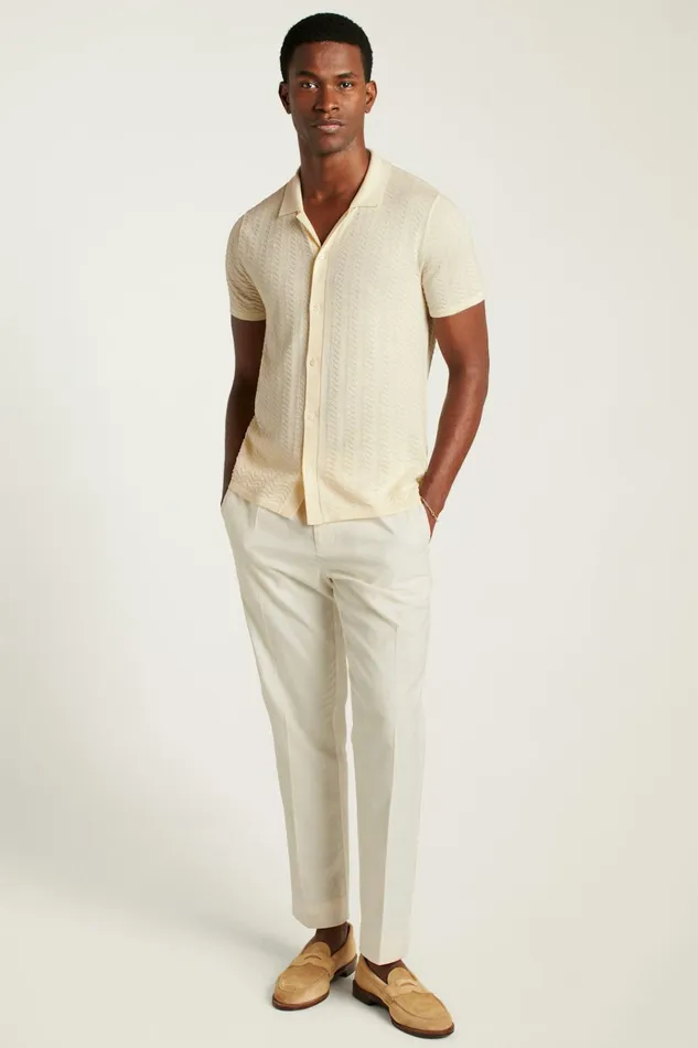 Men Seasonal Sweaters Bonobos Hudson Cabana Sweater Polo Ivory Cotton Chevron Men Seasonal Sweaters Bonobos Hudson Cabana Sweater Polo Ivory Cotton Chevron