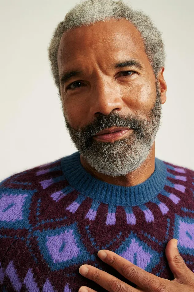 Men Seasonal Sweaters Bonobos Wool Alpaca Crew Neck Sweater Loganberry Fair Isle