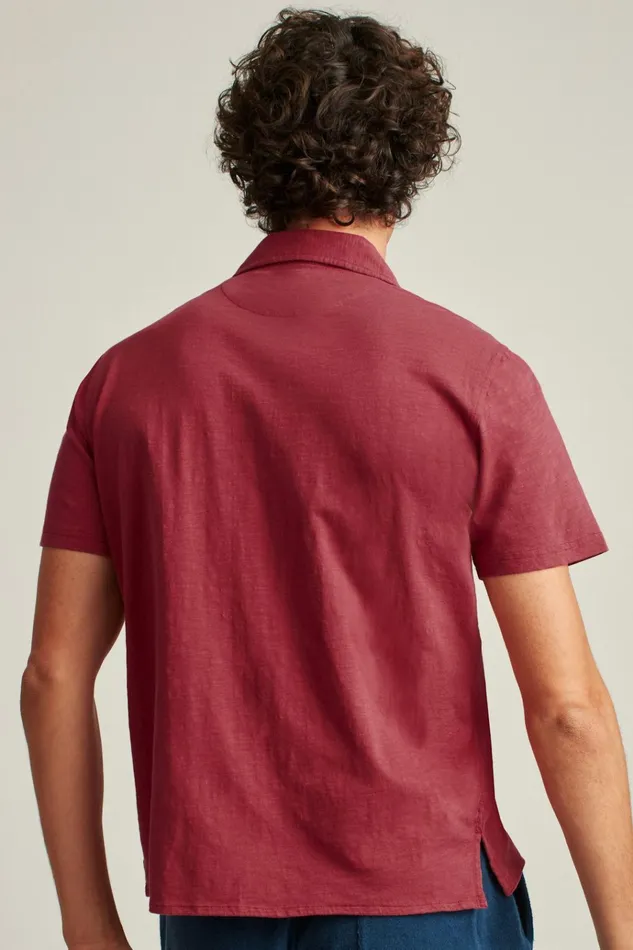 Men Short Sleeve Shirts Bonobos Garment Dyed Shirt Sunset