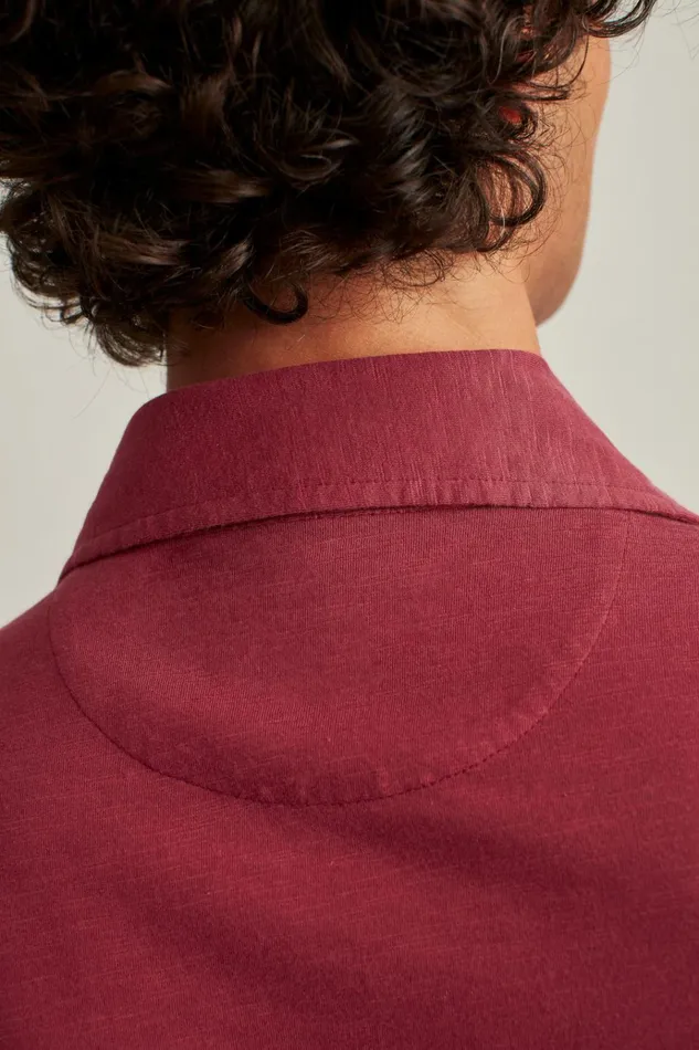 Men Short Sleeve Shirts Bonobos Garment Dyed Shirt Sunset