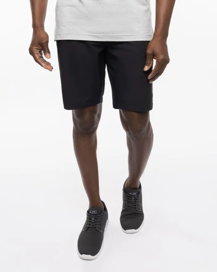 Men Shorts TravisMathew BAUER STARNES SHORT Black