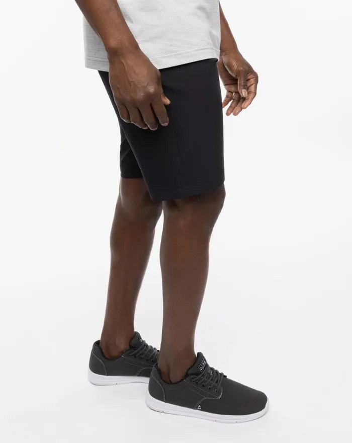 Men Shorts TravisMathew BAUER STARNES SHORT Black