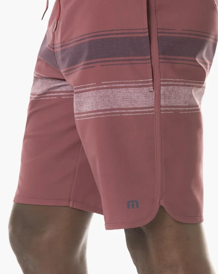 Men Shorts TravisMathew CONFETTI KING BOARDSHORT Ruby Red