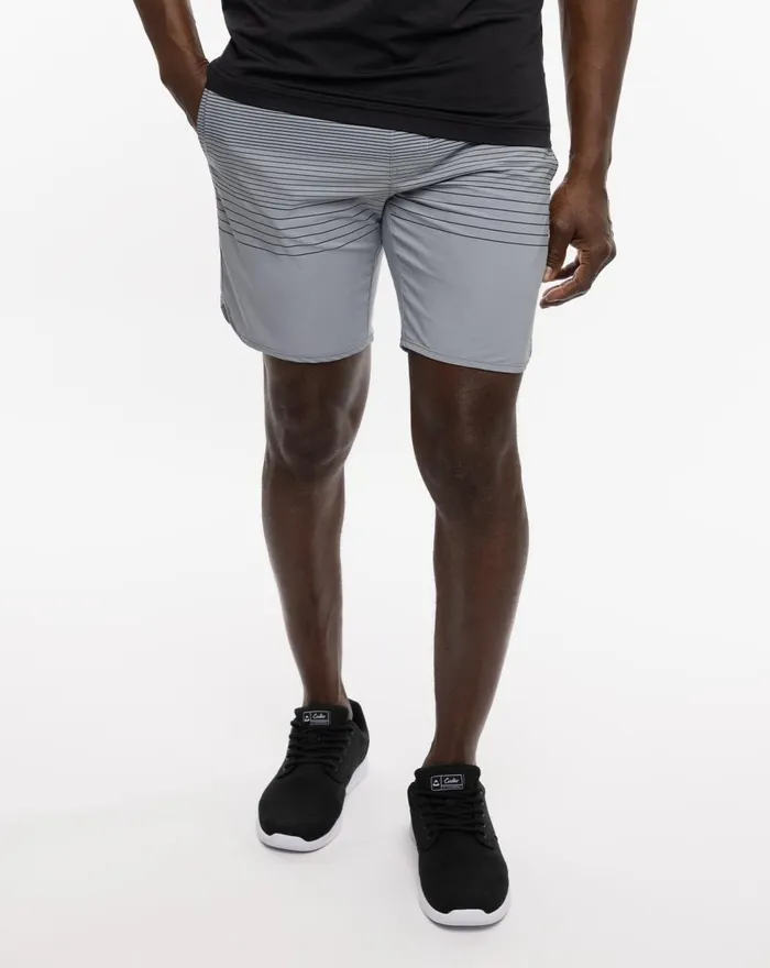 Men Shorts TravisMathew GO TIME 20 ACTIVE SHORT Sleet