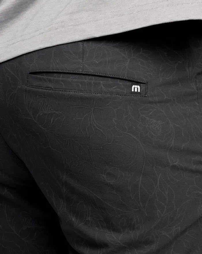 Men Shorts TravisMathew NIGHT CAT SHORT Black
