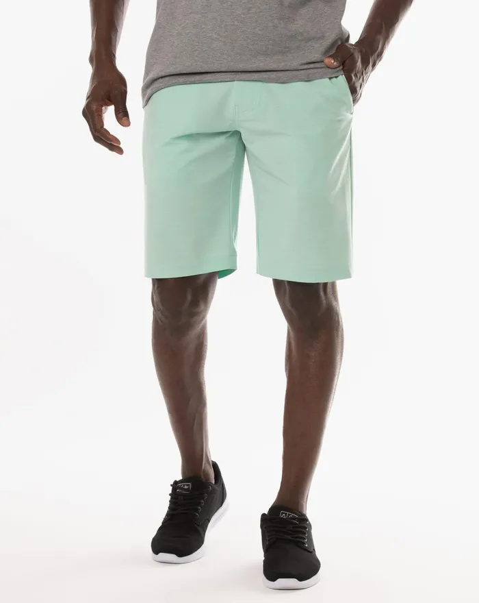 Men Shorts TravisMathew ON A BOAT SHORT Heather Neptune Gree