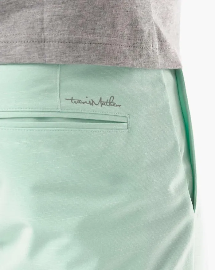 Men Shorts TravisMathew ON A BOAT SHORT Heather Neptune Gree