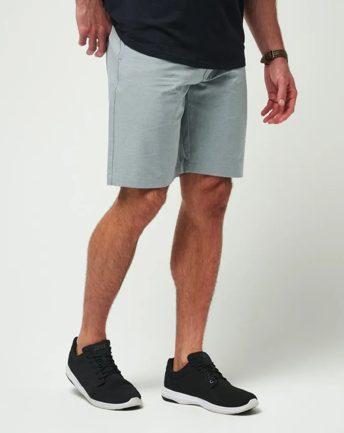 Men Shorts TravisMathew SAND HARBOR SHORT Heather Sleet