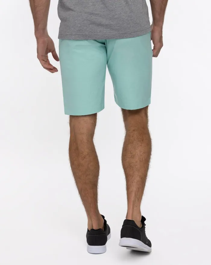 Men Shorts TravisMathew SAND HARBOR SHORT Heather Turquoise