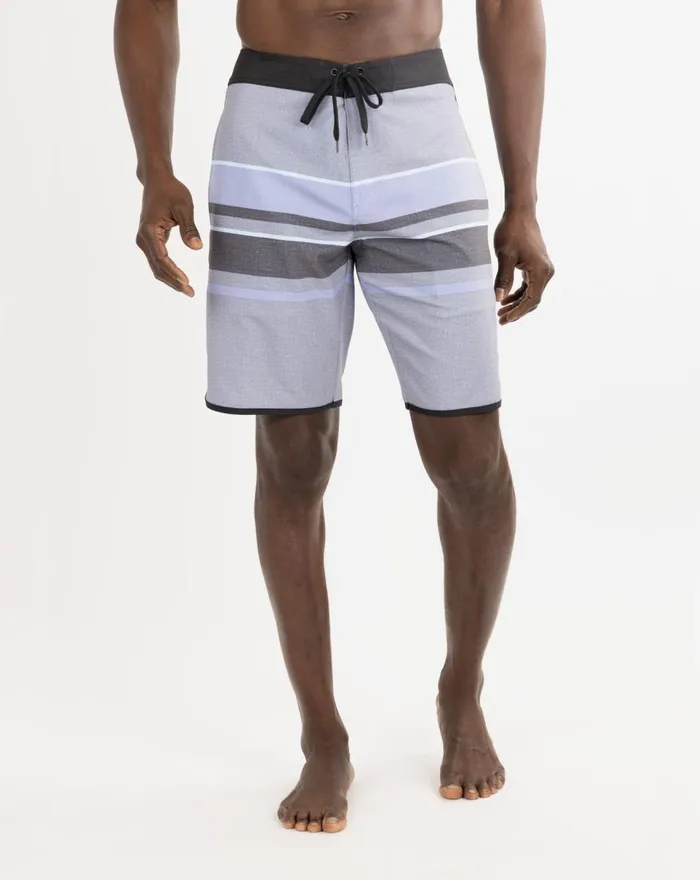 Men Shorts TravisMathew SCRAPING THE BARREL BOARDSHORT Heather Quiet Shade
