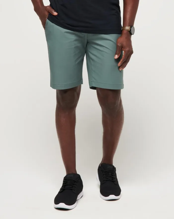 Men Shorts TravisMathew WANDERLUST SHORT Balsam Green