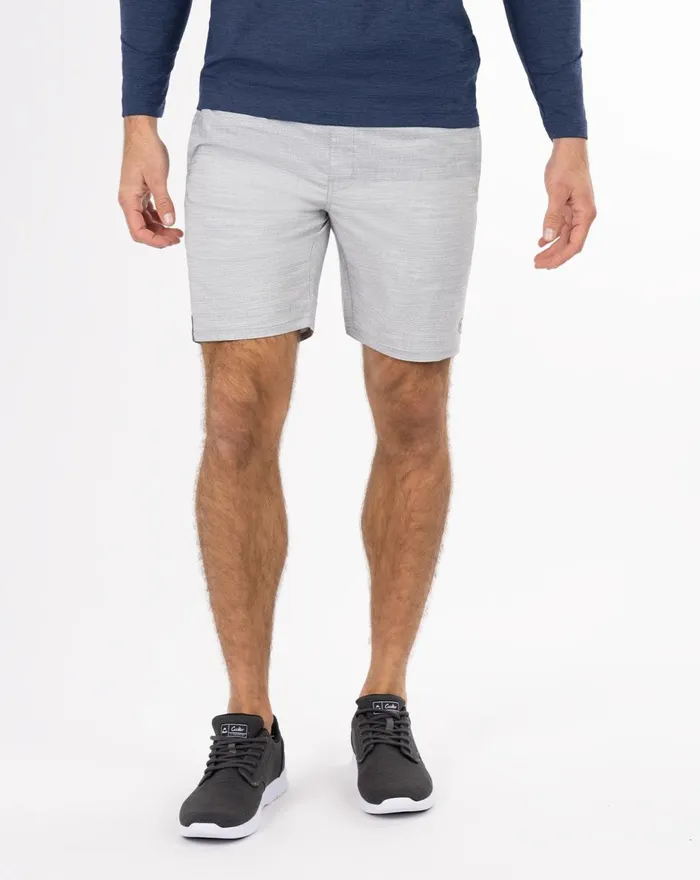 Men Shorts TravisMathew ZIPLINE 20 ACTIVE SHORT Sleet