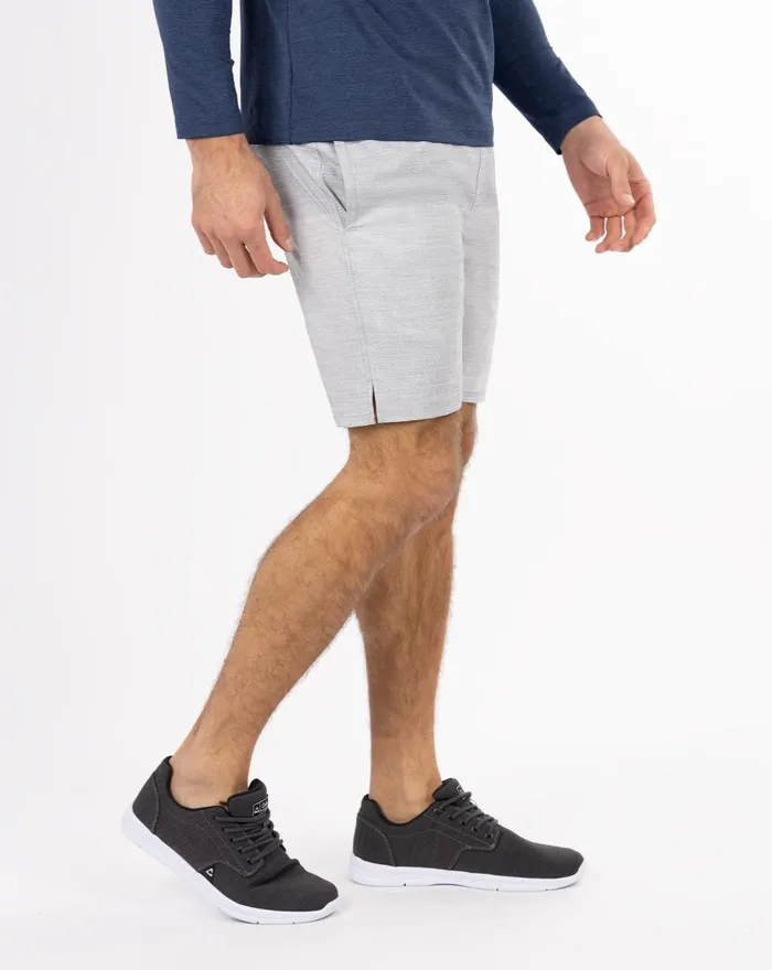 Men Shorts TravisMathew ZIPLINE 20 ACTIVE SHORT Sleet