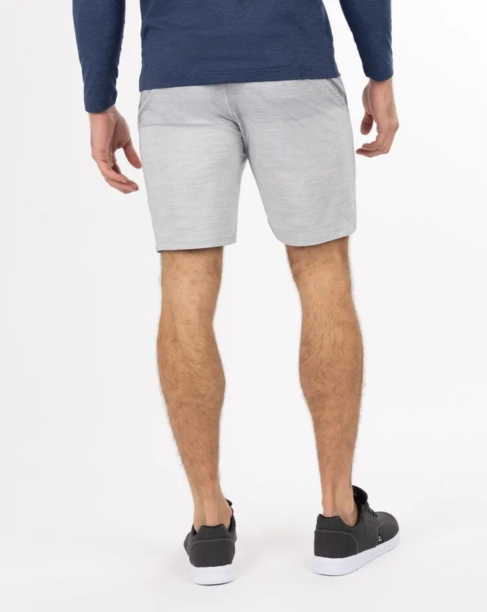 Men Shorts TravisMathew ZIPLINE 20 ACTIVE SHORT Sleet