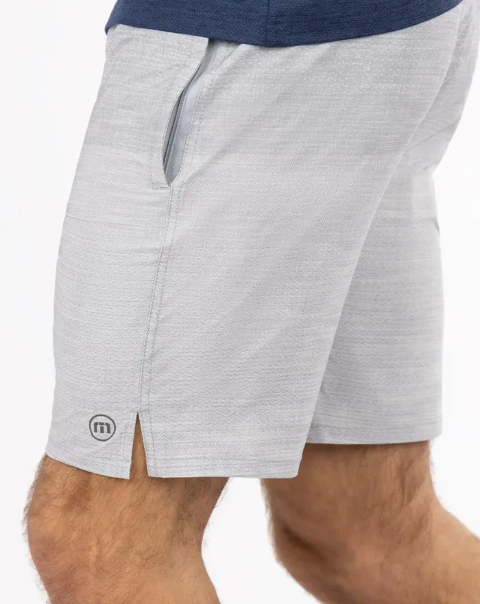 Men Shorts TravisMathew ZIPLINE 20 ACTIVE SHORT Sleet
