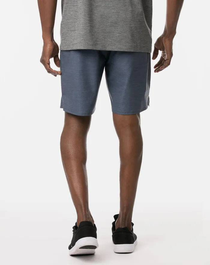 Men Shorts TravisMathew ZIPLINE ACTIVE SHORT Blue Nights