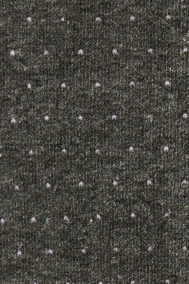 Men Socks and Underwear Bonobos Soft Everyday Socks Charcoal Pin Dot