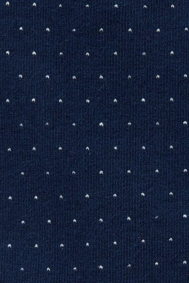 Men Socks and Underwear Bonobos Soft Everyday Socks Navy Pin Dot