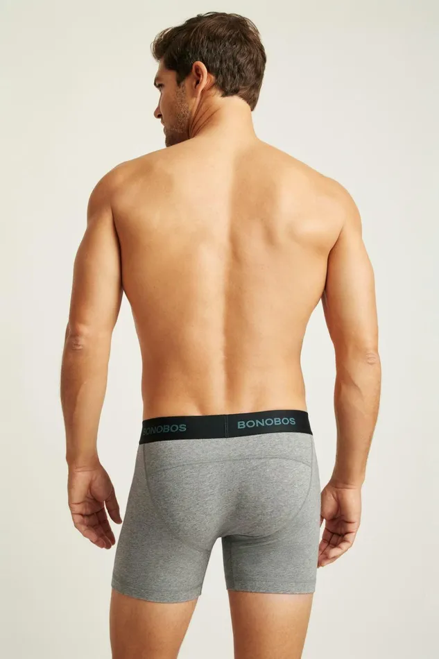 Men Socks and Underwear Bonobos Supersoft Underwear Grey Heather