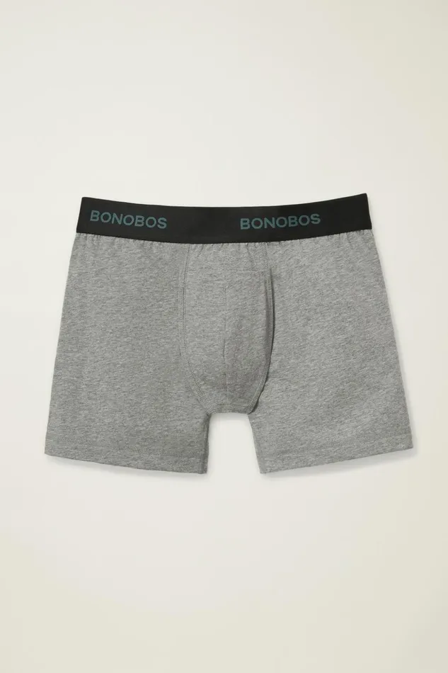Men Socks and Underwear Bonobos Supersoft Underwear Grey Heather